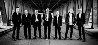 Jazzomaniacs Jazz O'Maniacs Hamburg Band-Fotografie Hamburger Hafen Brücken Portrait-Fotografie Porträt-Fotografie Altona Schwarz-Weiß